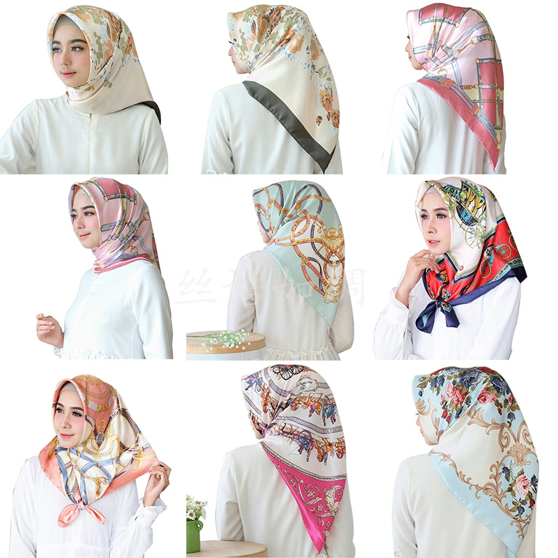 Fashion Simulation Silk Scarf Activity Gift Scarf