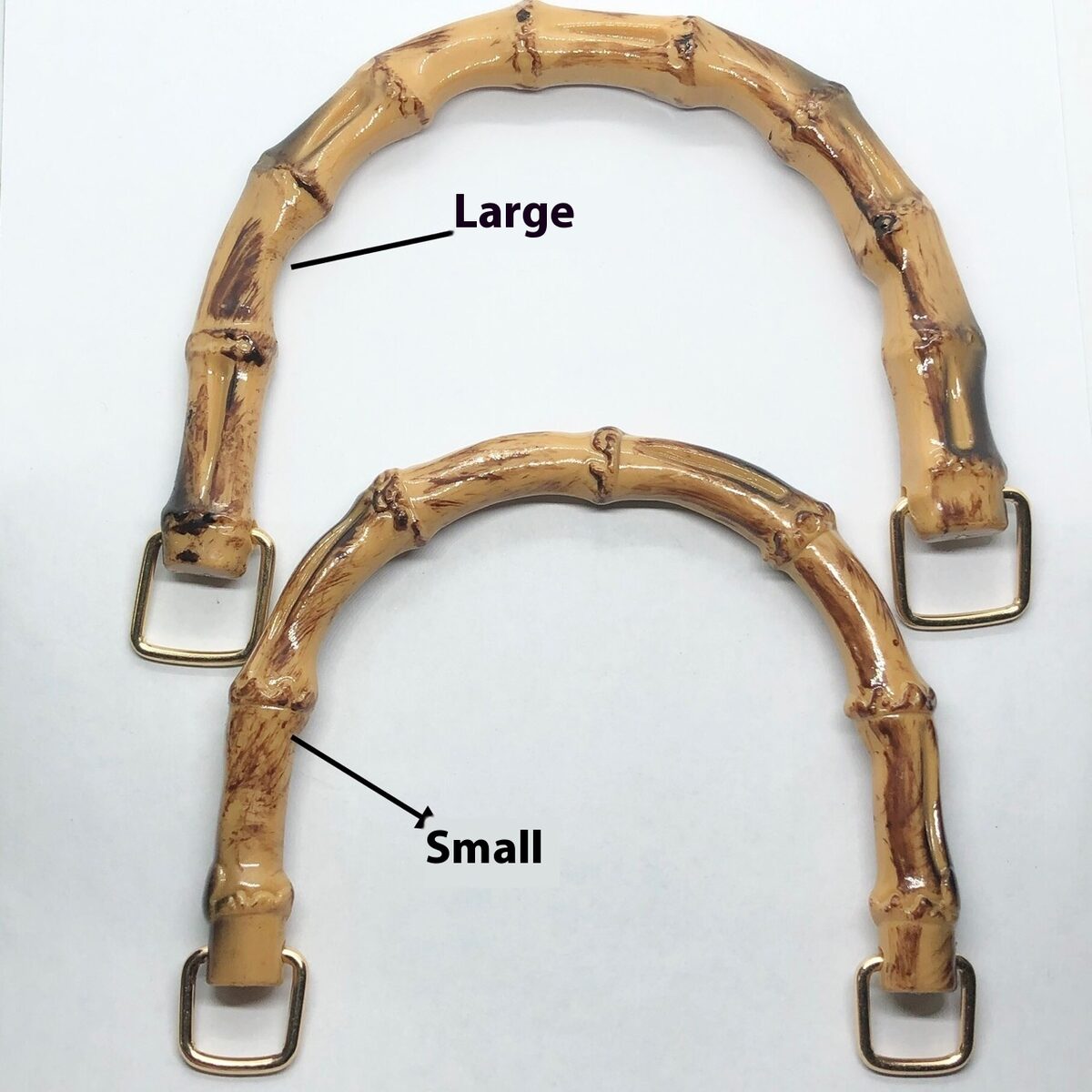 Bamboo Handle Luggage Accessories Plastic Snap Hoy