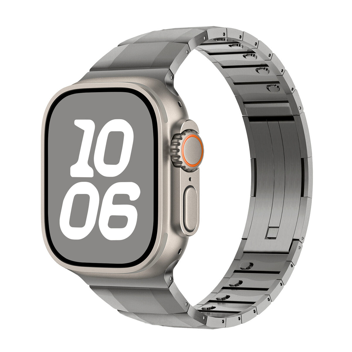 Metal Side Split Stainless Steel Watch Band